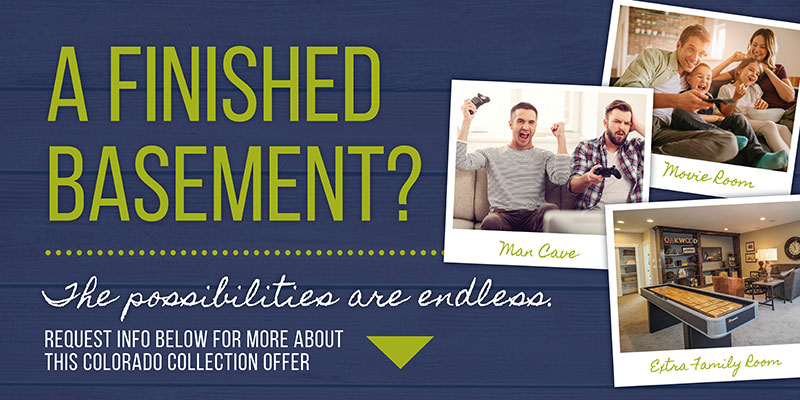 Finished Basement Offer at Banning Lewis Ranch