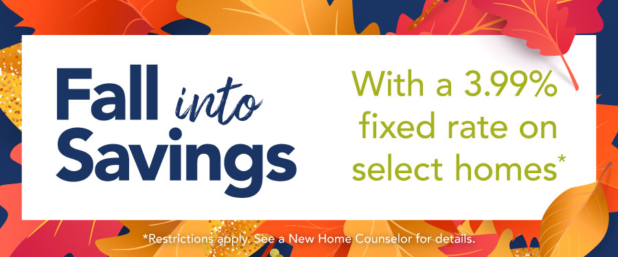 Fall Into Savings Promo