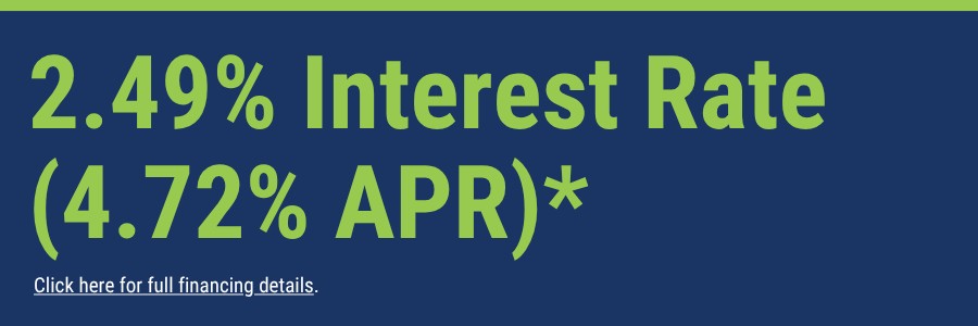 2.49% Interest Rate (4.72% APR)
