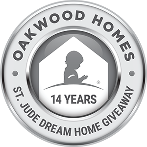 St Jude Dream Home Giveaway 14 years with Oakwood Icon