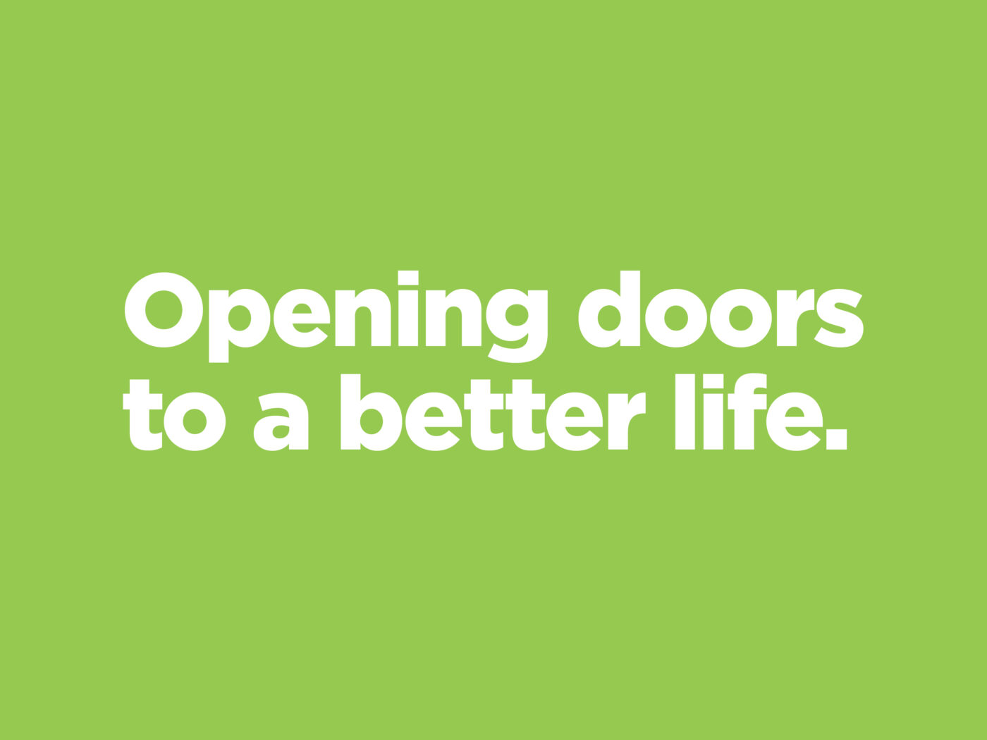 Oakwood Homes | Opening Doors to a Better Life