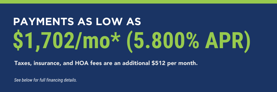 October payment banner for American Dream Collection