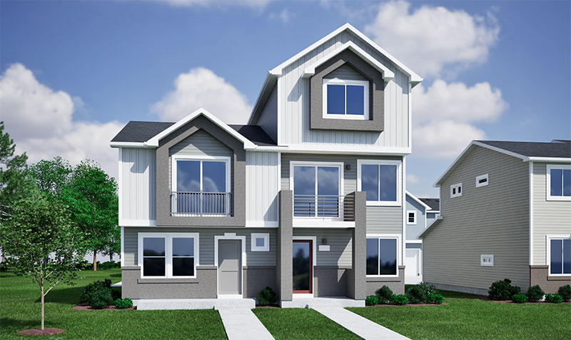 Rendering of floorplan in Arrival Collection