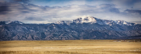 Image representing the Bradley Heights Community looking toward Pikes Peak